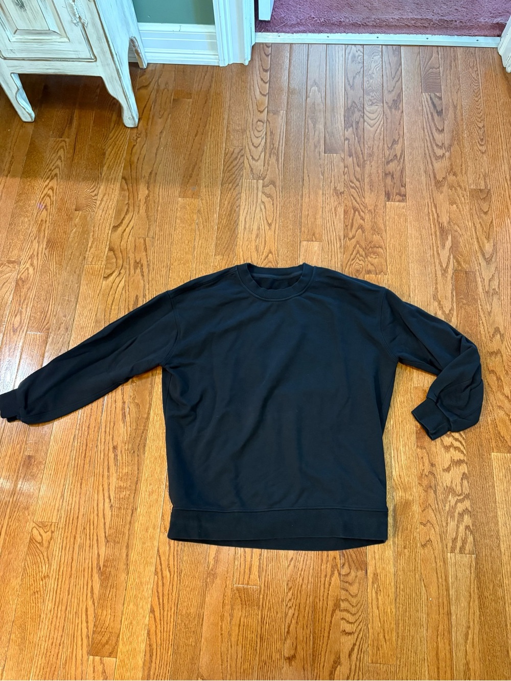 lululemon athletica Women's Black Crewneck Sweater